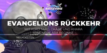 Evangelion kehrt zurück - mit Yoko Taro, Okabe & Khara: Die neue Ära beginnt. Und sie wird unheimlich.