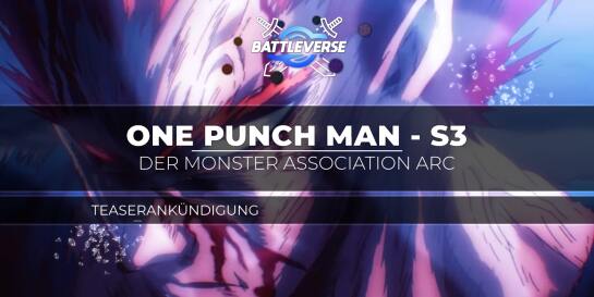 Teaserbild für Erster Blick auf den Trailer von One Punch Man Staffel 3