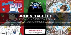 Teaserbild für Synchronsprecher Julien Haggège: Ein Tauchgang in die faszinierende Welt der Stimmenmagie