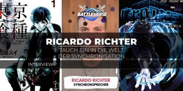 Teaserbild für Tauch ein in die Welt der Synchronisation: Ein Gespräch mit Ricardo Richter