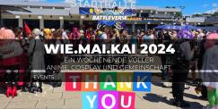Teaserbild für Rückblick auf die Wie.MAI.KAI 2024: Ein Wochenende voller Anime, Cosplay und Gemeinschaft