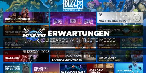 Teaserbild für BlizzCon 2023: Was von Blizzards wichtigstem Gaming-Event zu erwarten ist