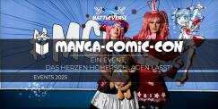 Teaserbild für Manga Comic Con 2025: Ein Event, das Herzen höherschlagen lässt!