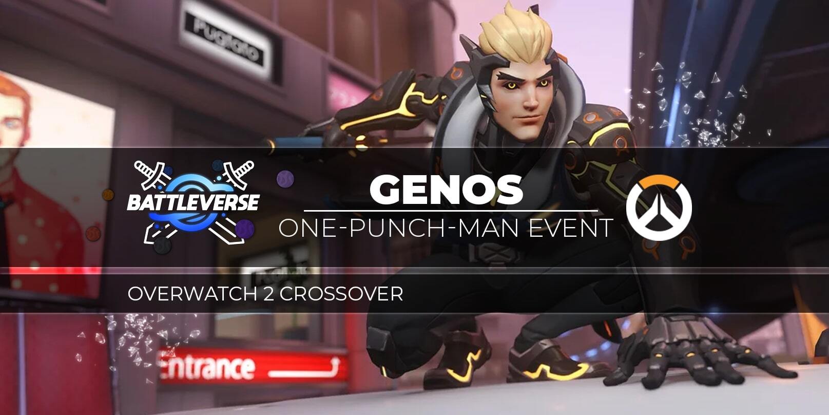 Nova skin Genos-Genji fará parte do crossover entre Overwatch 2 e