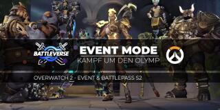 Teaserbild für Götterkampf in Overwatch 2: Kampf um den Olymp-Modus startet im Januar 2023