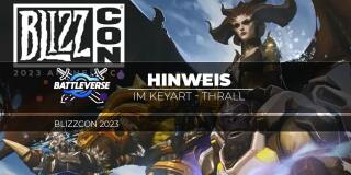 Teaserbild für Der Hype ist echt: BlizzCon 2023 Keyart hebt Thralls Rolle in WoWs Zukunft hervor