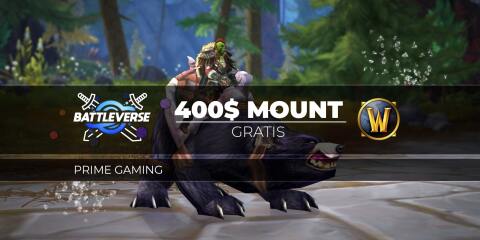 Teaserbild für Amazon und WoW schließen sich erneut zusammen, um ein exklusives Reittier im Spiel anzubieten