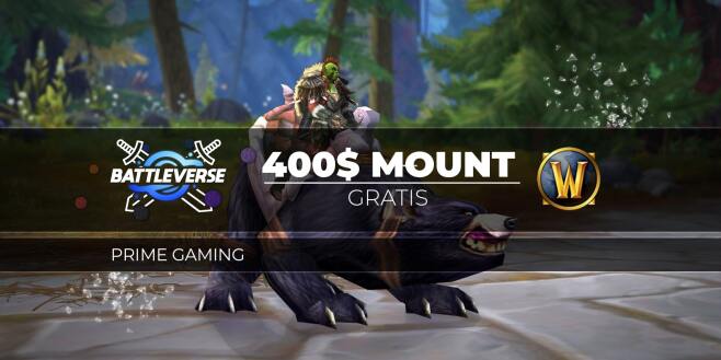 Amazon und WoW schließen sich erneut zusammen, um ein exklusives Reittier im Spiel anzubieten
